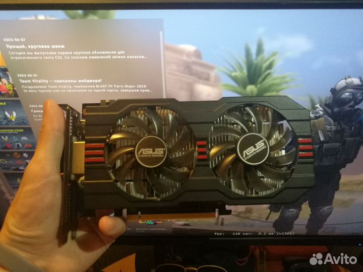 Asus nvidia GeForce GTX 750ti 2gb