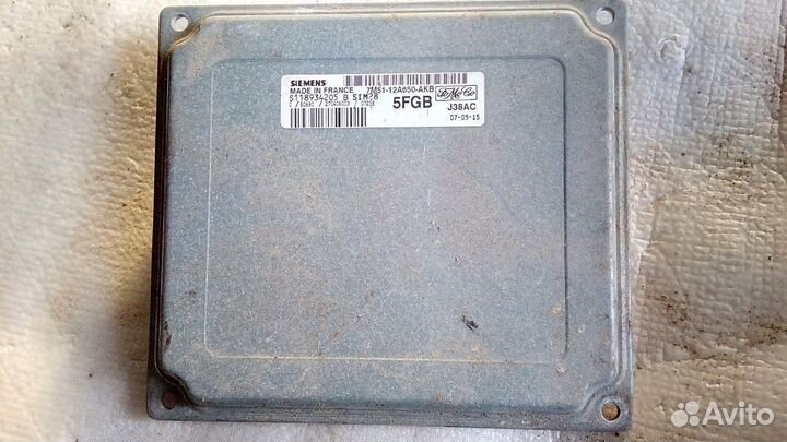 Блок управления двигателем эбу Фокус 2 Focus 1,6