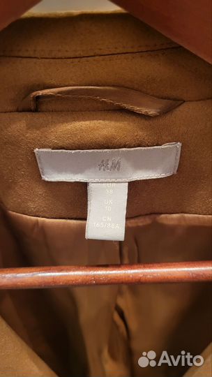 Замшевый пиджак HM