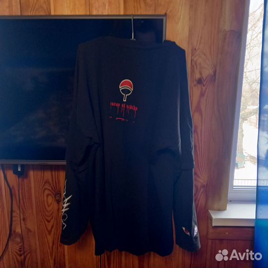 Лонгслив hikikomori kai iseedeadpeople uchiha