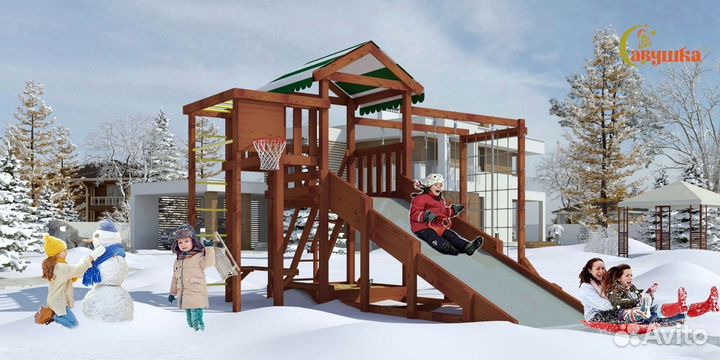 Детский уличный спортивный комплекс с доставкой