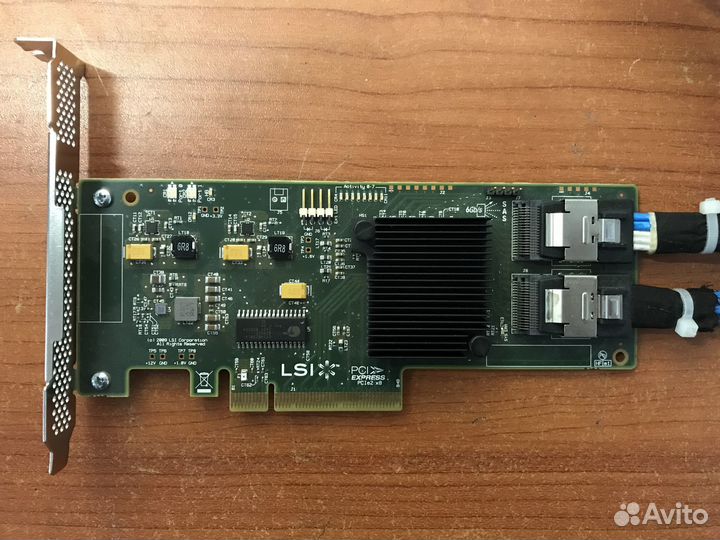 SAS raid контроллер LSI LSI SAS 9211-8i