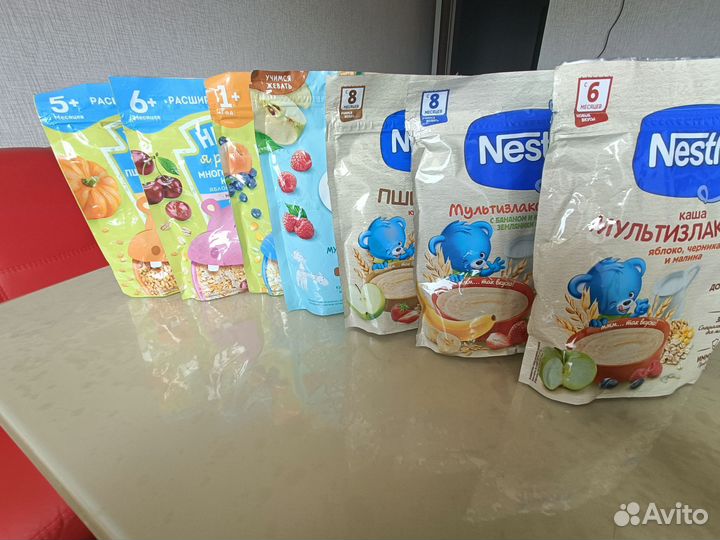 Детские каши молочные