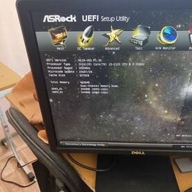 Мат. плата asrock h61m-vg3