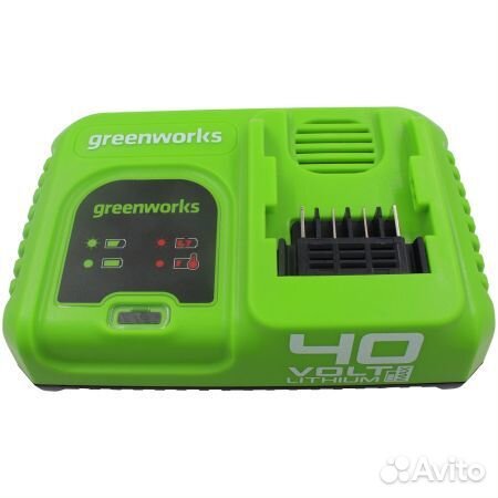 Быстрое зарядное устройство greenworks G40UC6 40 V