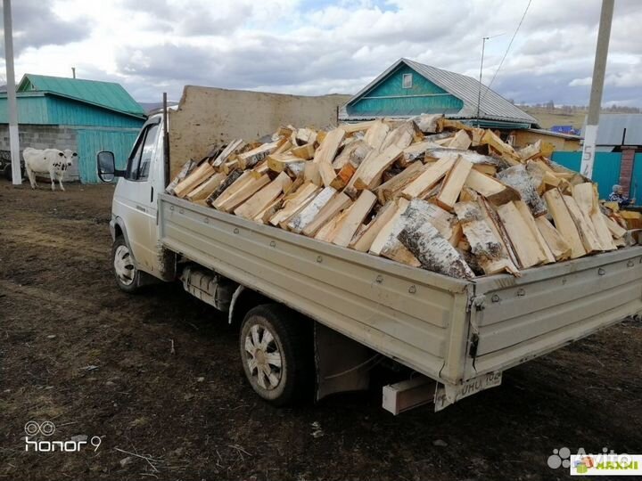 Дрова от 2 кубов с доставкой газель,газ, ЗИЛ