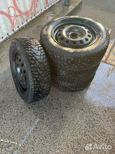 Зимние колеса р 154 108 ford с зимней резиной