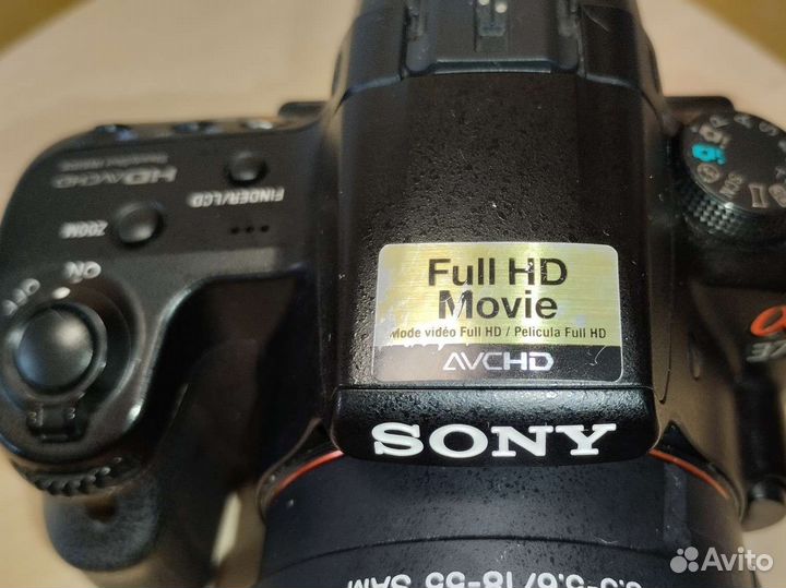 Зеркальный фотоаппарат sony alpha 37