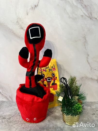 Танцующий кактус игра в кальмара