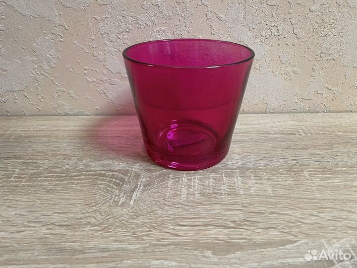 Кашпо стеклянный горшок для цветов IKEA