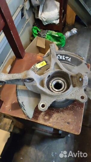 Передний кулак со ступицей Hyundai Creta 1