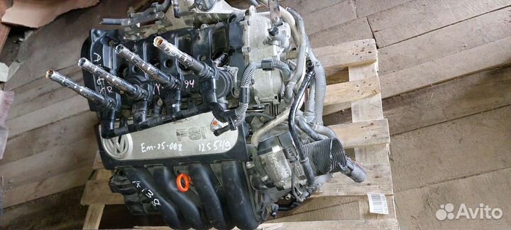 Двигатель BVY в сборе