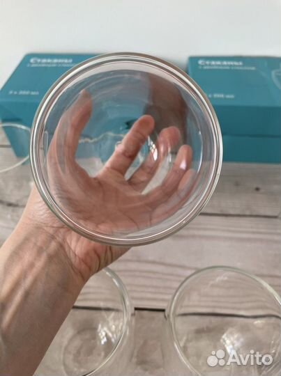 Набор стаканов с двойным дном 350 мл 2 шт