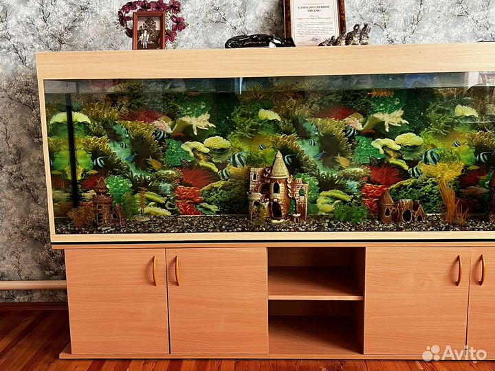Аквариум с тумбой 600 ml