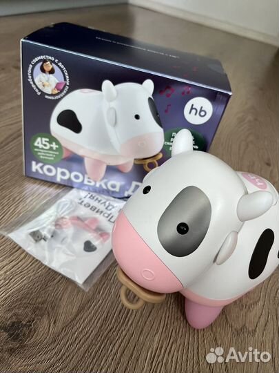 Интерактивная обучающая коровка Дуня от happy baby