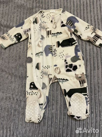 Флисовый комбинезон 74