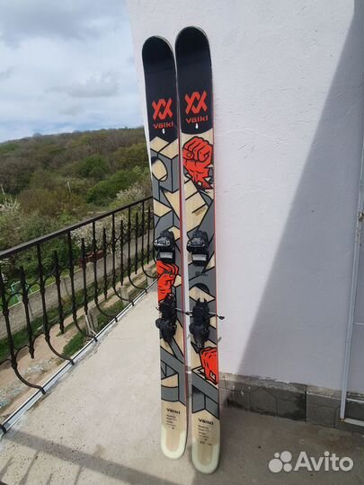 Горные лыжи для фрирайда L186 Volkl Revolt 124