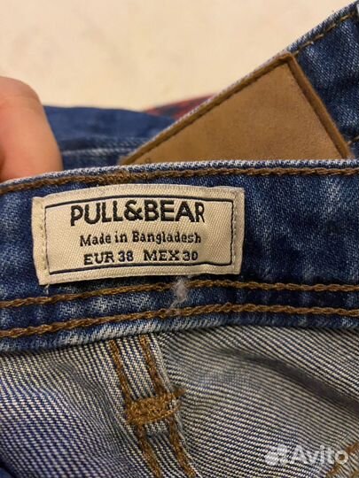 Джинсы мужские pull bear