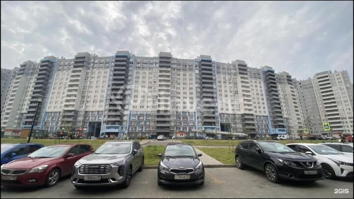 2-к. квартира, 61 м², 12/16 эт.