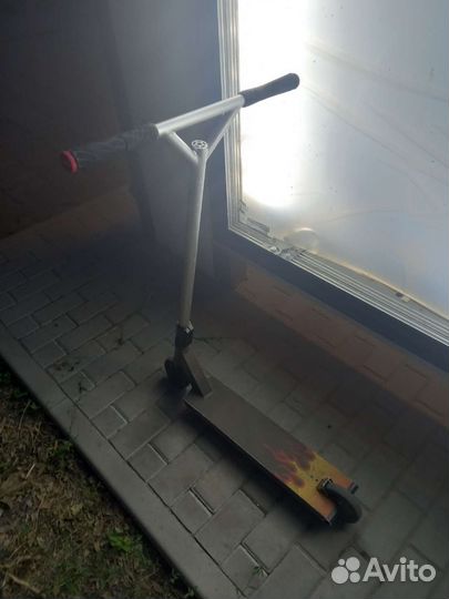 Трюковой самокат теч тим,руль прото