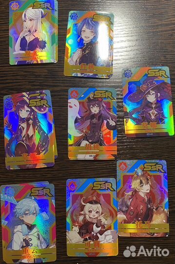 Genshin impact карточки (геншин импакт)