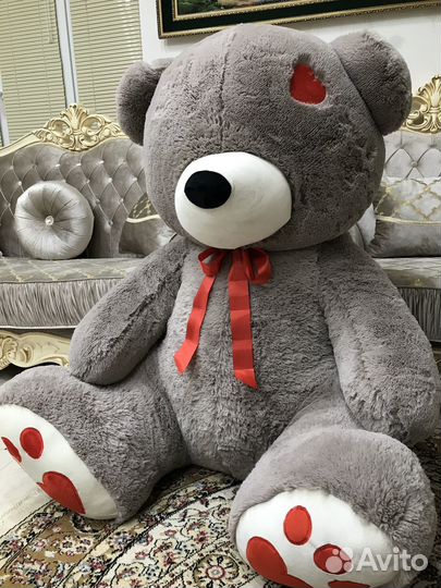 Плюшевый медведь 220см мягкая игрушка