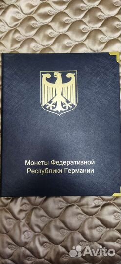 Альбом с монетами фрг (98 шт.)