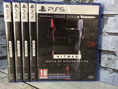 Hitman World of Assassination PS5 Диск