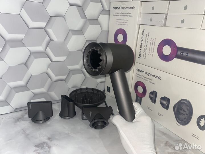 Фен Dyson HD08 Малайзия (Розовый)