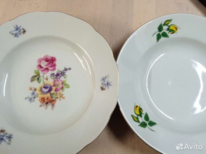 Суповые тарелки времен СССР