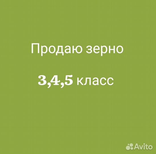 Продаю зерно
