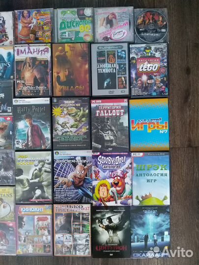 Диски пк и фильмы