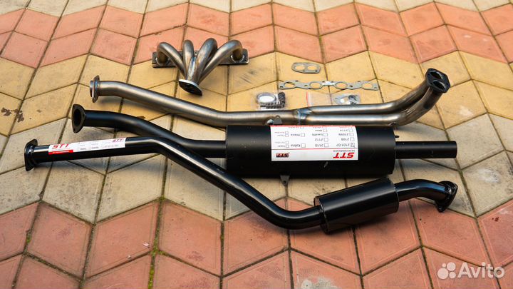 Выхлоп STT 2107 2110 2114 Приора Гранта Веста