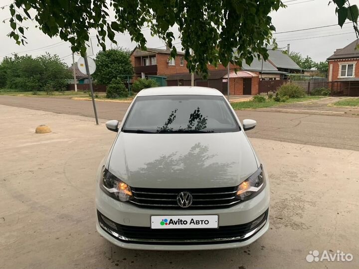 Volkswagen Polo 1.6 AT, 2017, 124 000 км