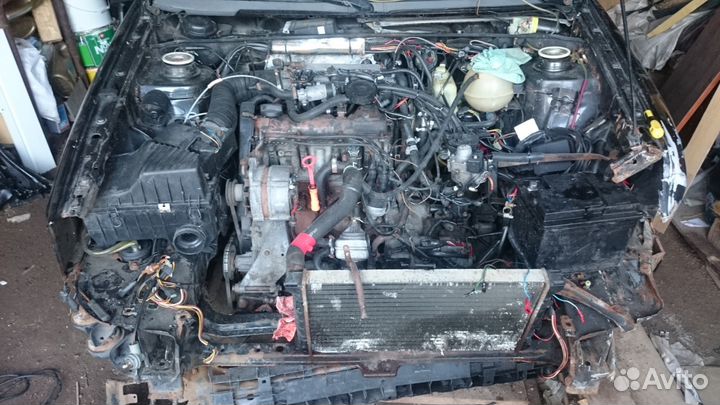 Двигатель WV Passat b3 1.8 RP без навесного