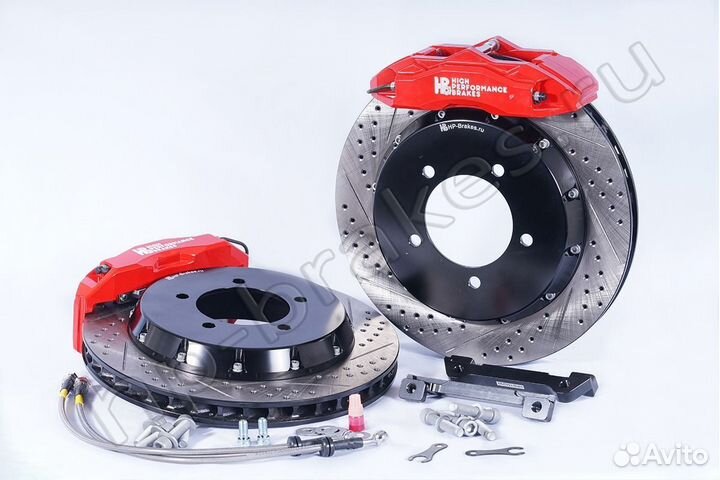 Спортивные тормоза для Lexus RX270 405мм 8pot