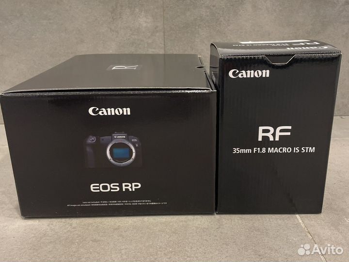 Canon EOS RP kit RF 35mm f1.8 STM Новые