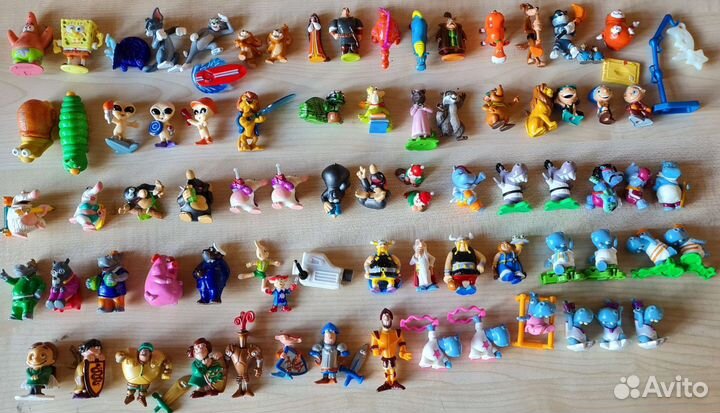 Киндер-игрушки старых коллекций 2000-х