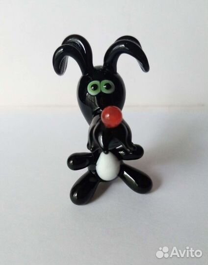 Стеклянные фигурки животных