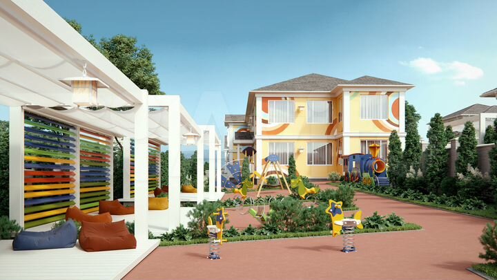 Дом 165,4 м² на участке 4 сот.