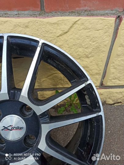 Литые диски r15 на hyundai solaris бу