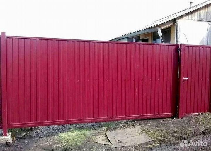 Ворота откатные на заказ от производителя