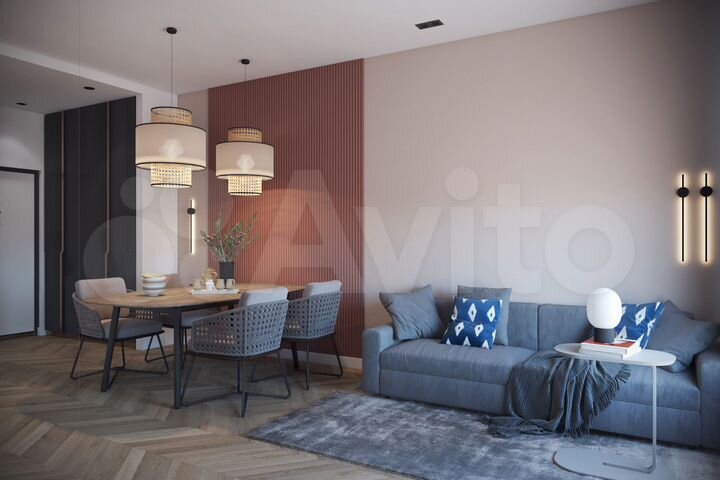 2-к. апартаменты, 67,1 м², 6/11 эт.