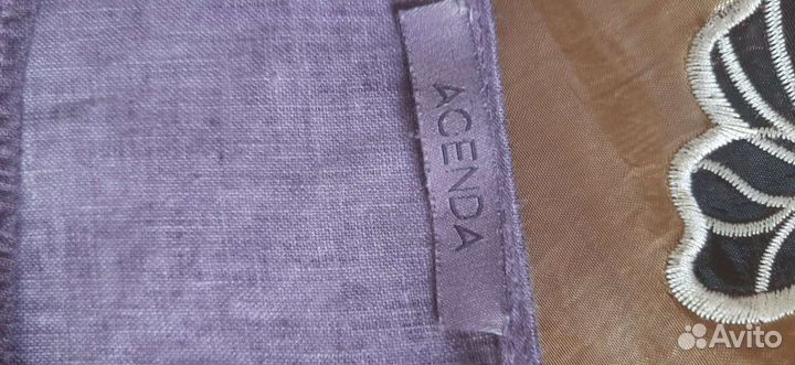 Платье лен 100