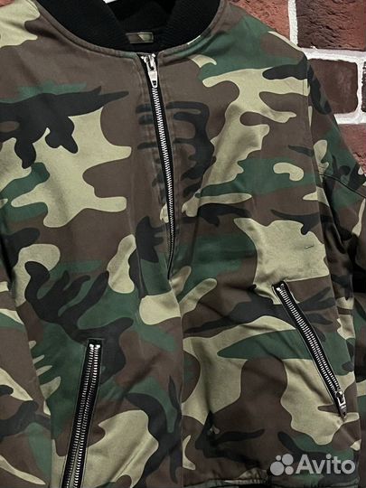 Бомбер C2H4 rare camouflage logo Оригинал