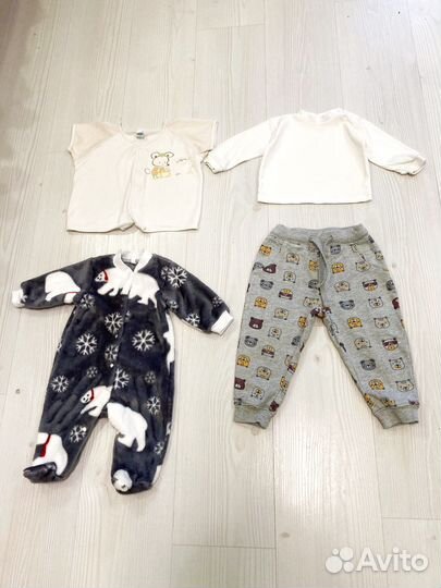 Большой пакет вещей на мальчика от 0 до 1 года )