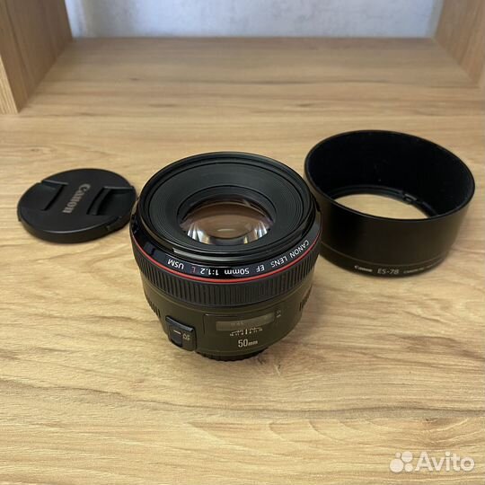 Объектив Canon EF 50mm 1.2L