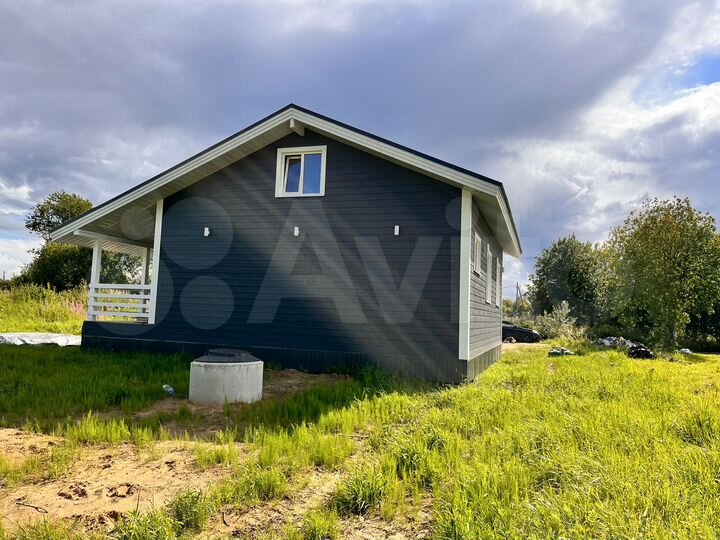 Дом 98,6 м² на участке 15 сот.