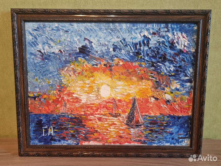 Картина маслом на холсте