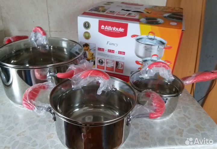 Подарочный набор кастрюль